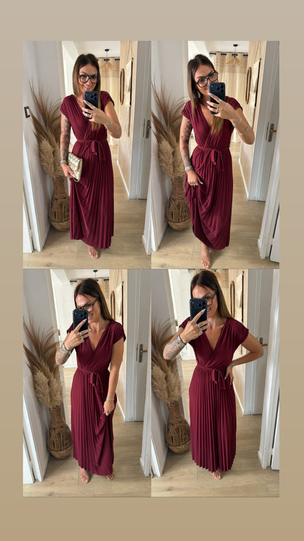 Robe I Alice bordeaux