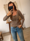 Top Noa taupe