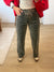Jeans wide leg "Léopard"