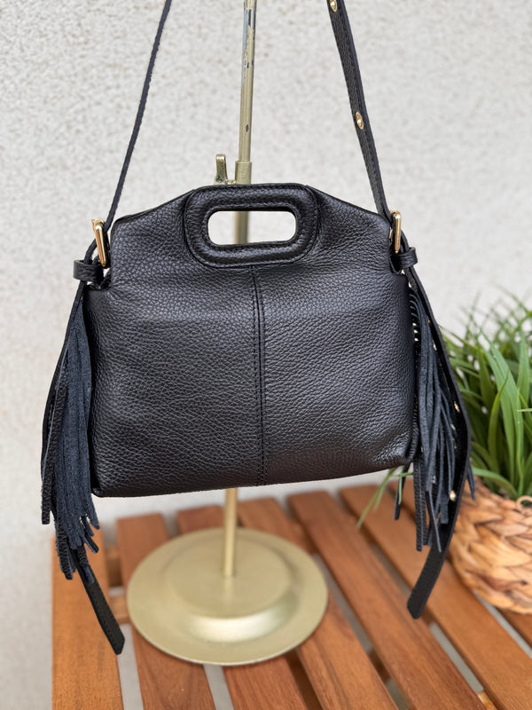 Sac I Marceau noir cuir