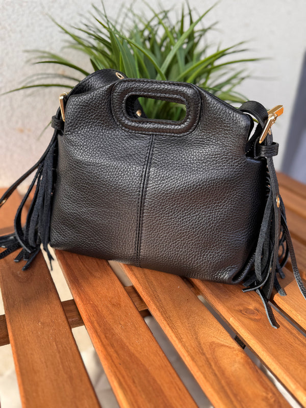 Sac I Marceau noir cuir