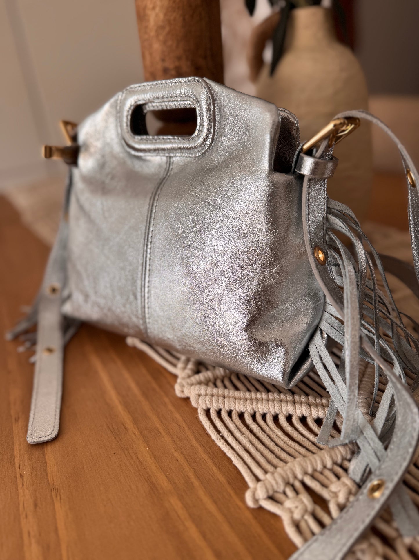 SAC MARCEAU ARGENTÉ