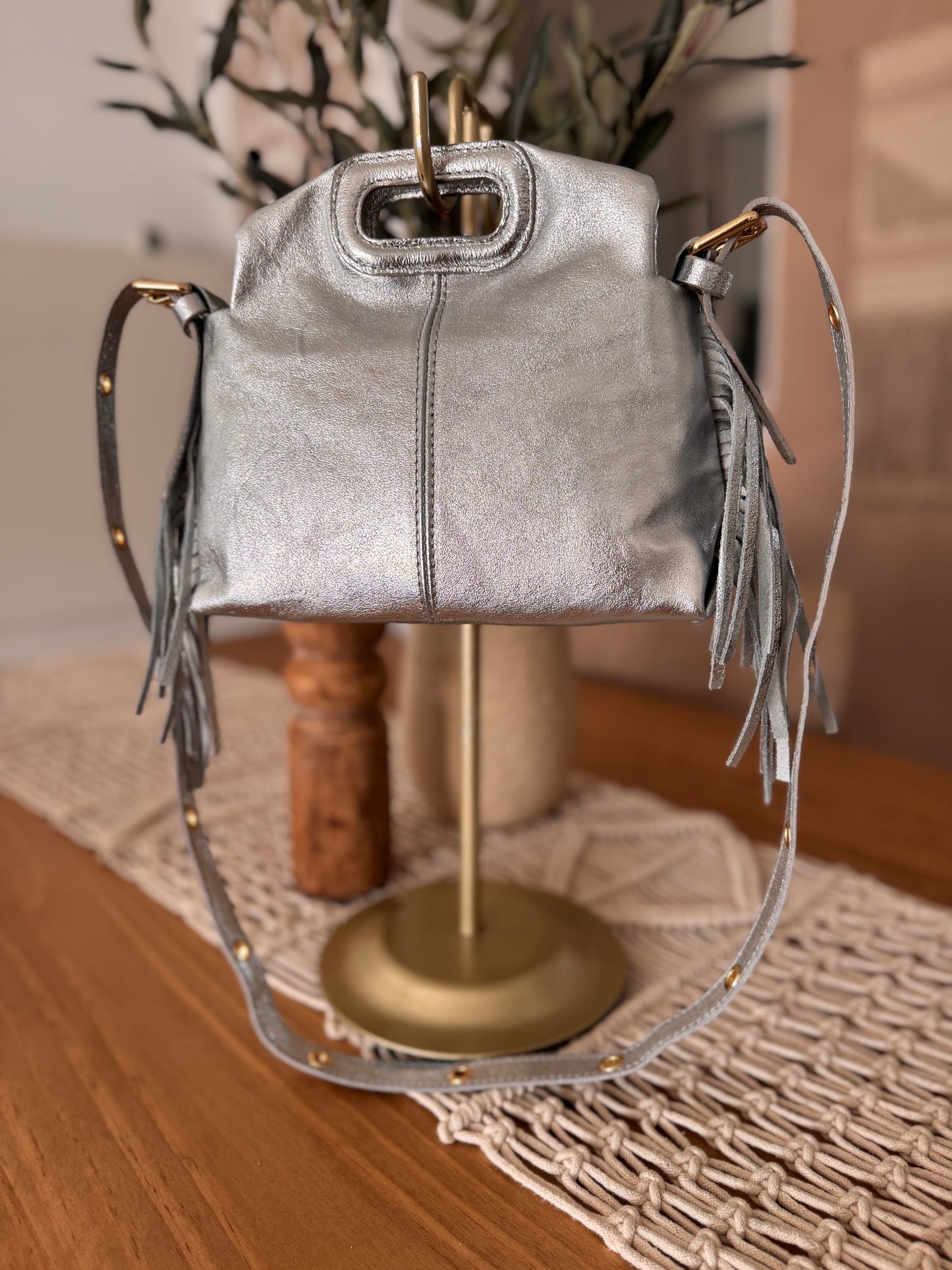 SAC MARCEAU ARGENTÉ