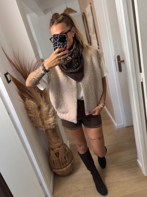 GILET MARIUS Beige