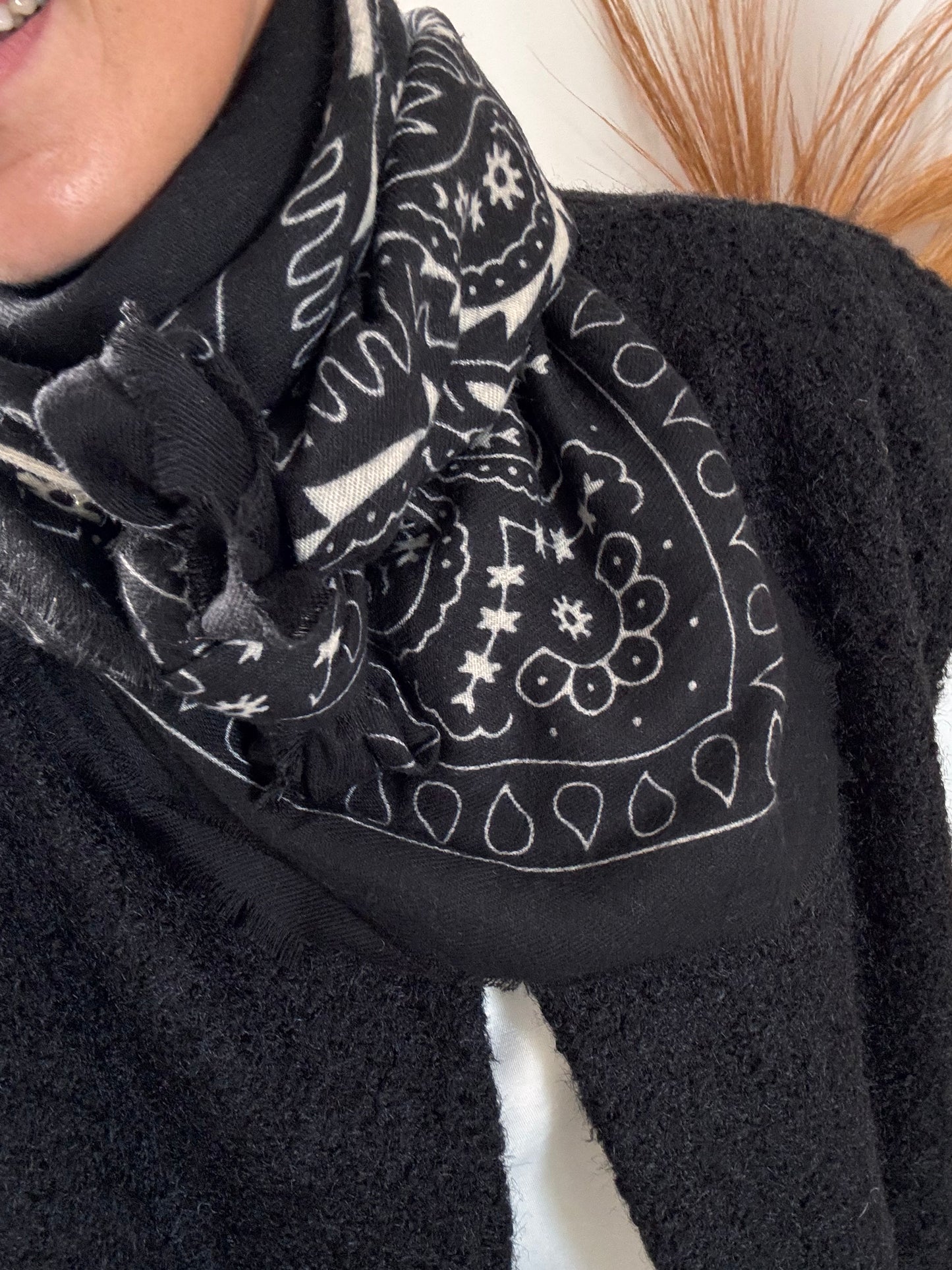 FOULARD NOIR