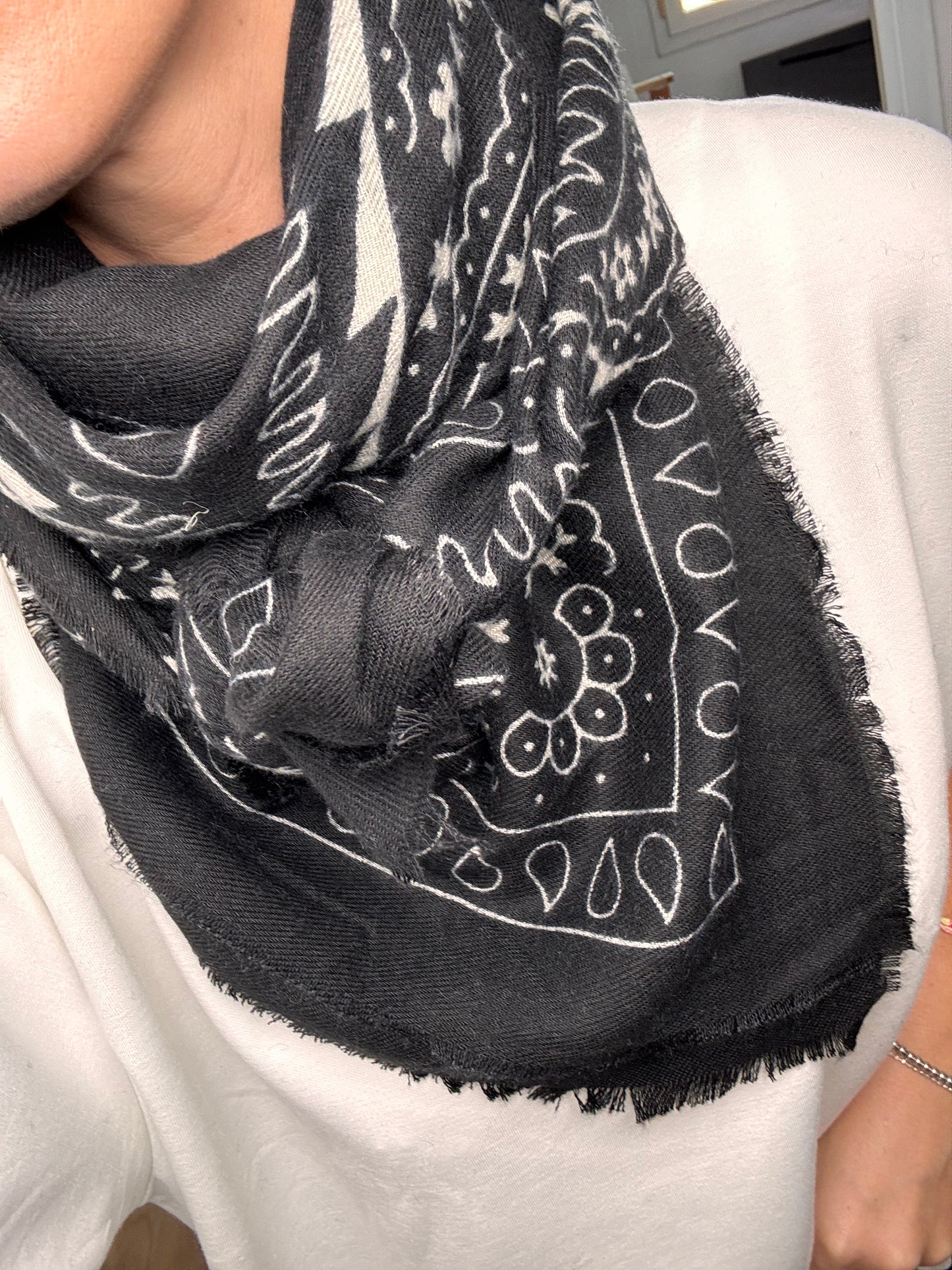 FOULARD NOIR