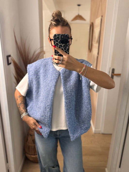 GILET MARIUS Bleu