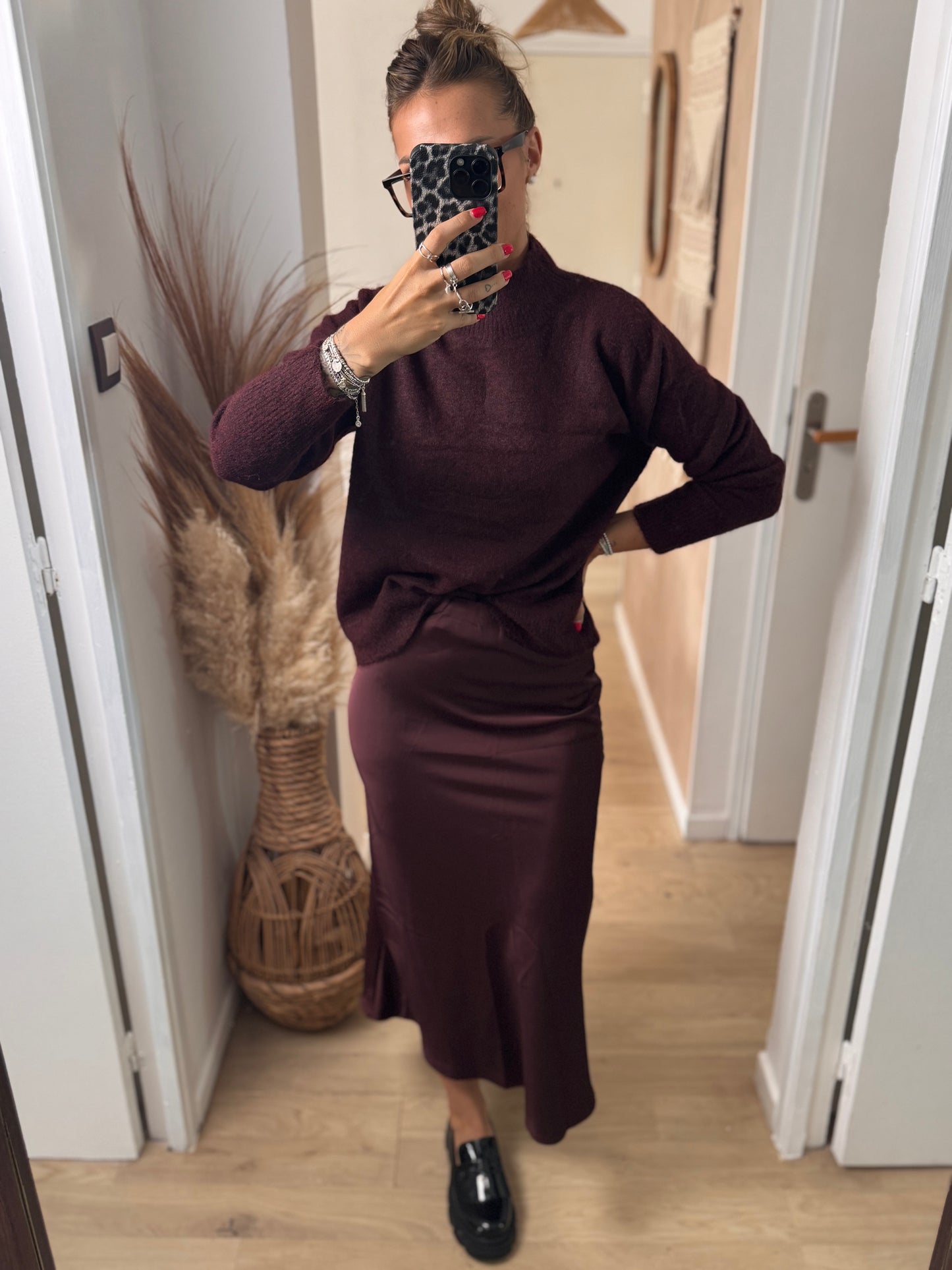 JUPE BORDEAUX