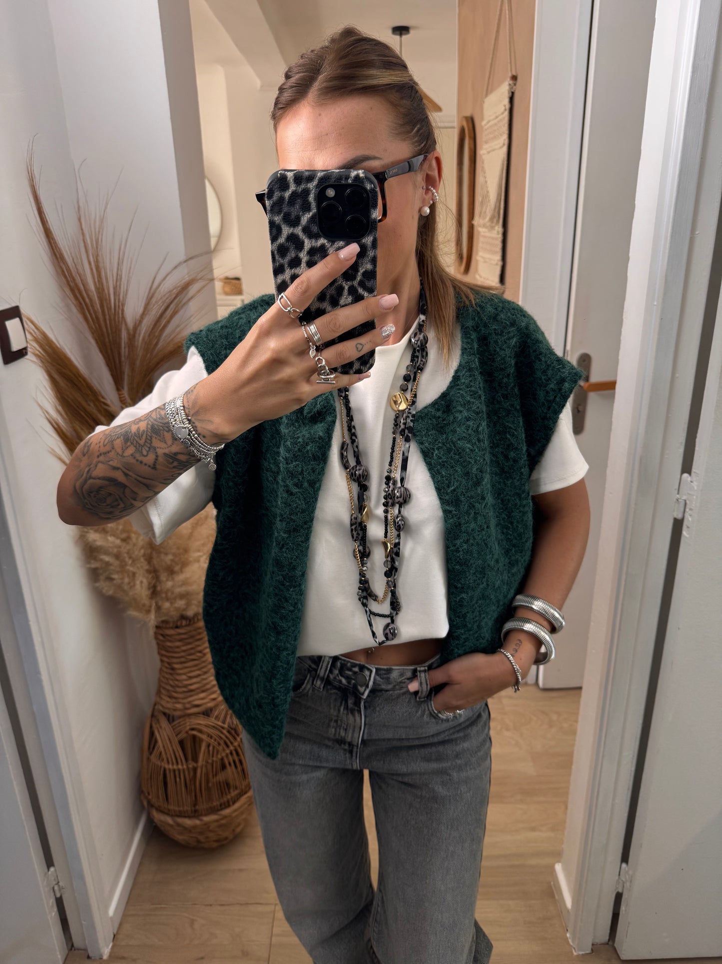 GILET MARIUS VERT