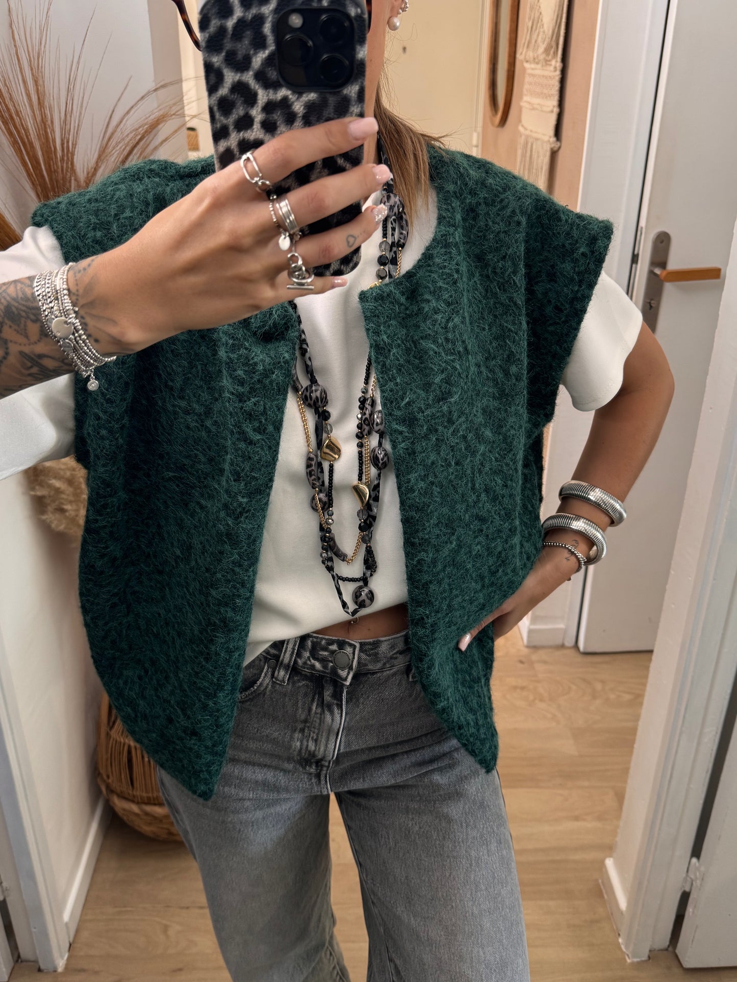 GILET MARIUS VERT