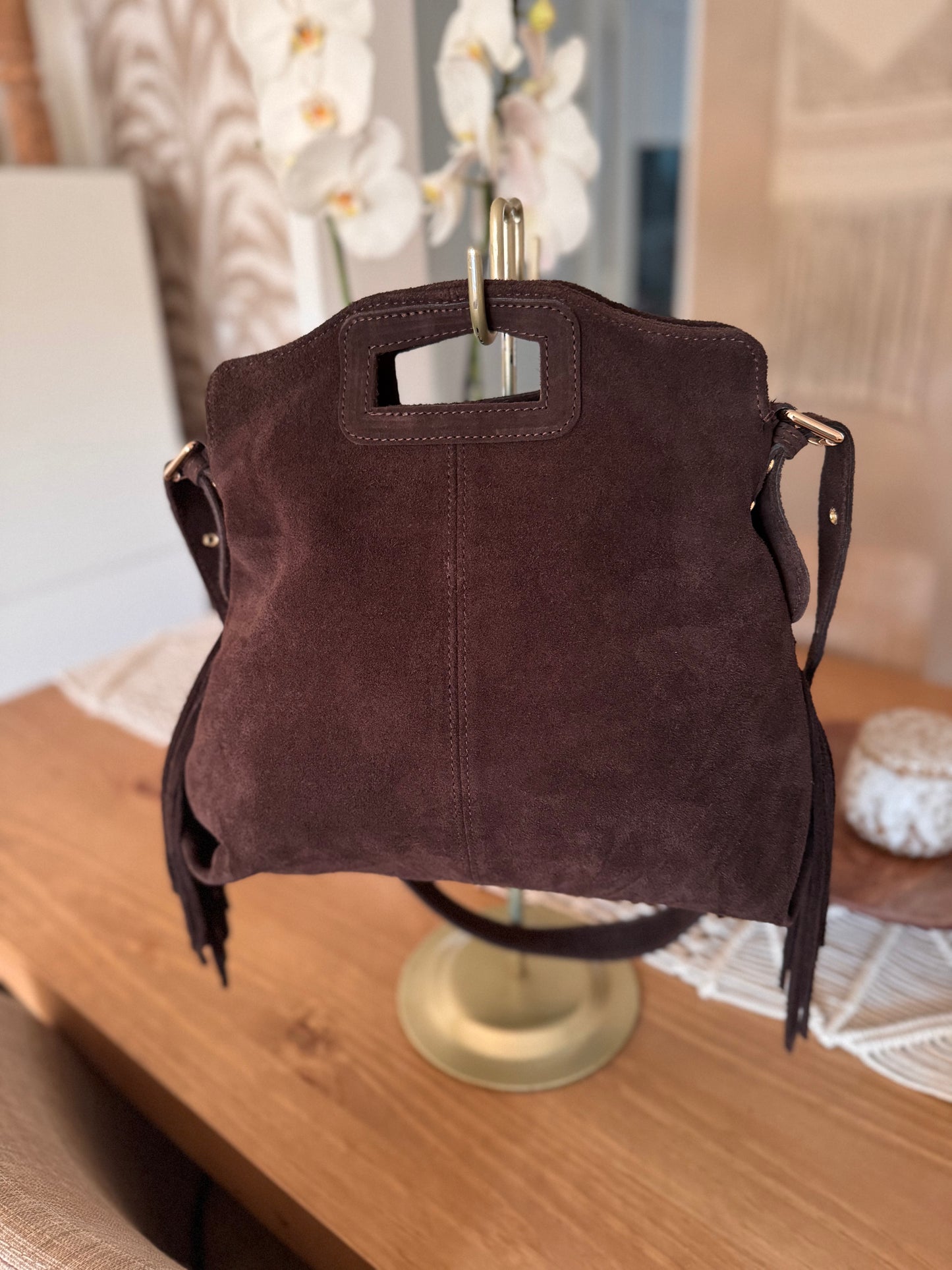 SAC MARCEAU GRAND MODELE CHOCO