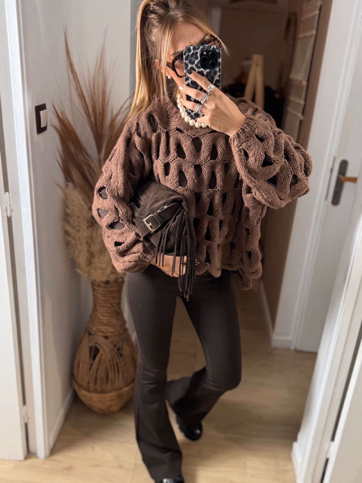 PULL TIM CHOCOLAT