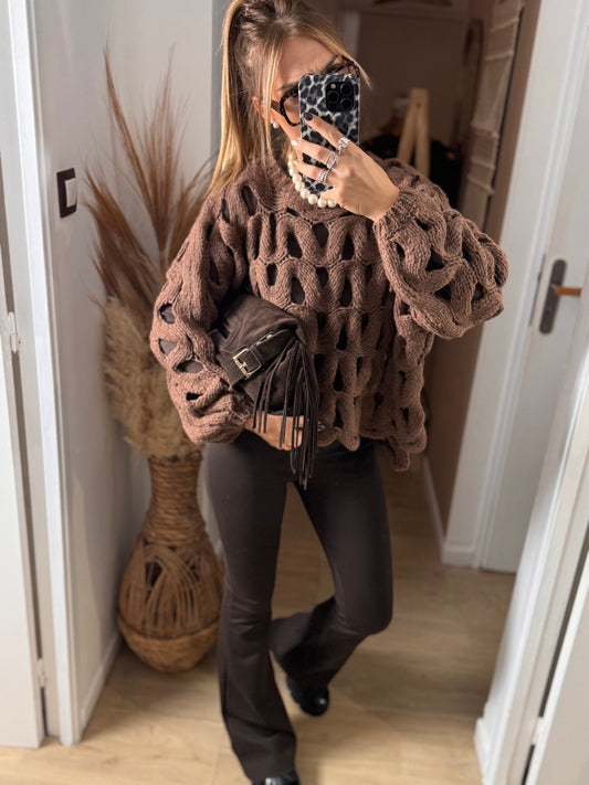 PULL TIM CHOCOLAT