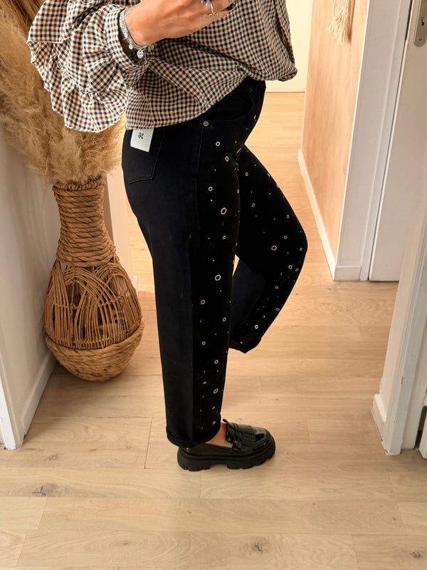 JEANS BALLOON NOIR