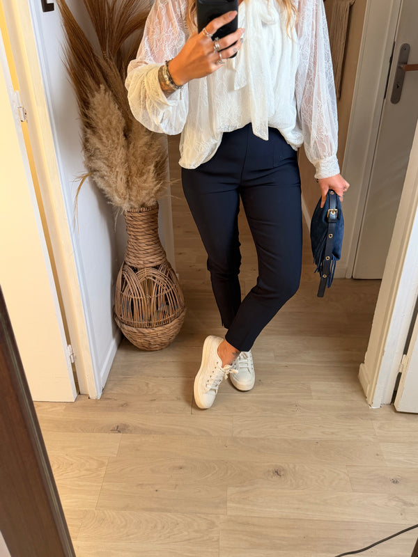 Pantalon I Zoé bleu marine