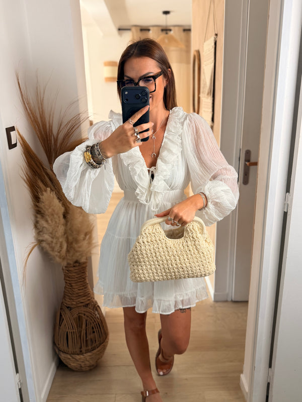Sac I Crochet beige (réassort 6-03)