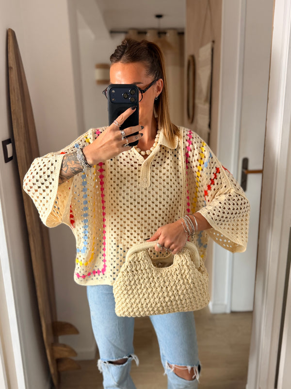 Top I Leny beige
