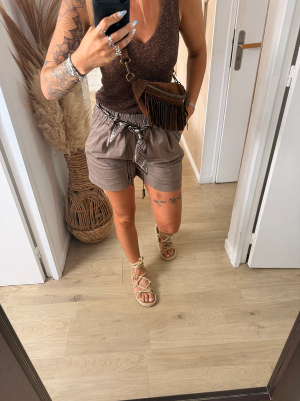 Short I César taupe