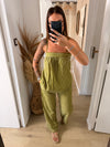 Ensemble I Théo vert olive