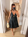 Robe courte I Flora noir