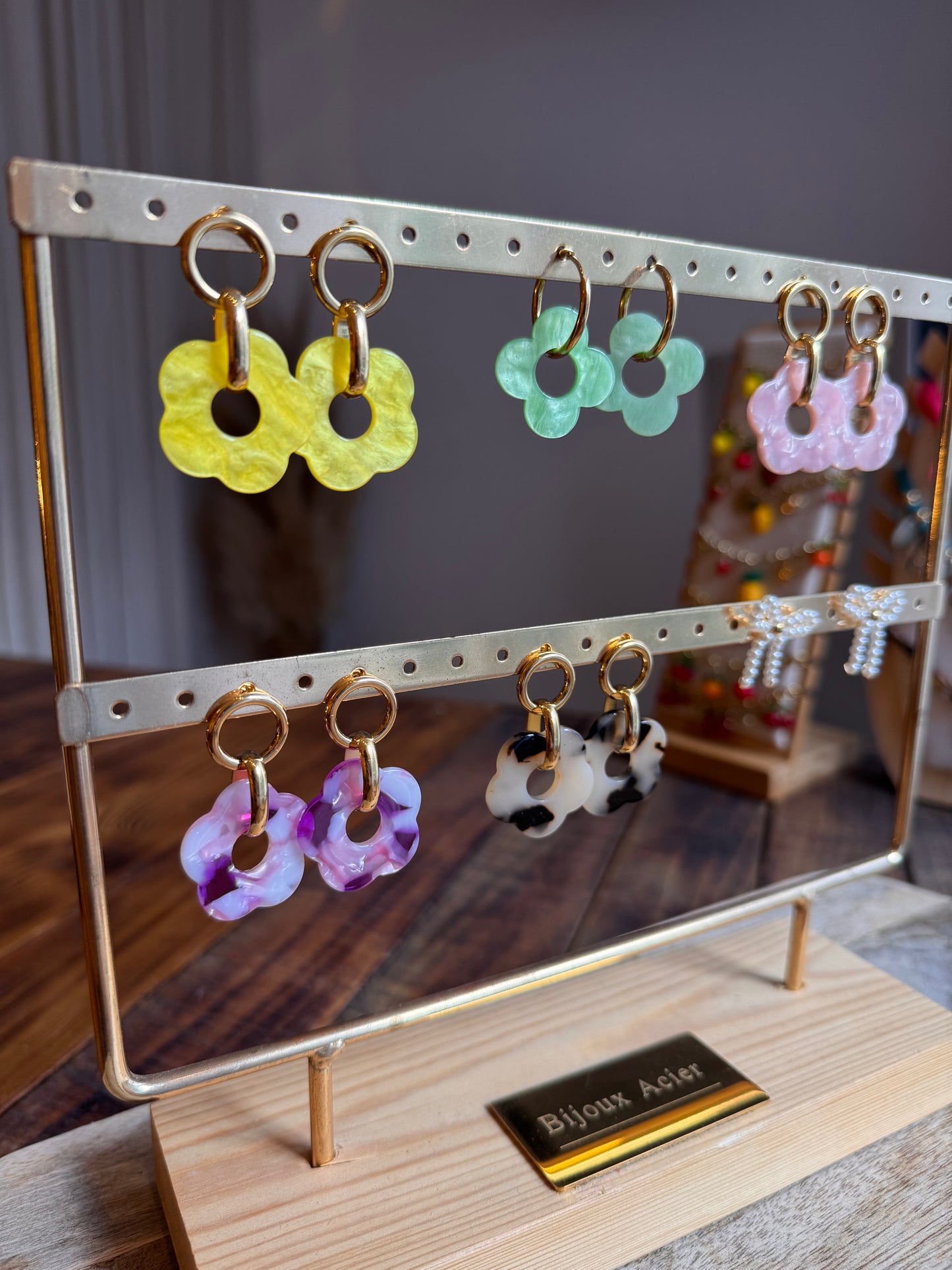 BOUCLES D'OREILLES 🌸