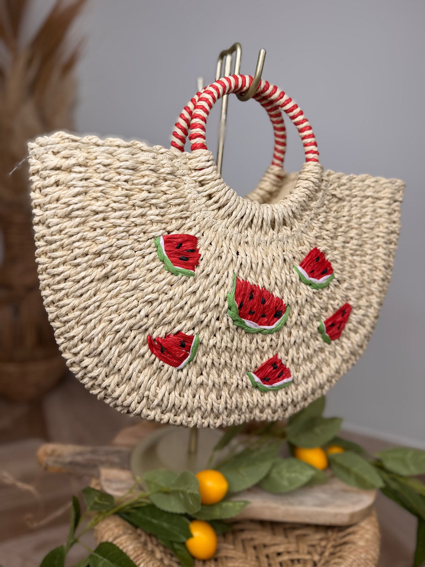 SAC PANIER FRUITS 🍉🍒🍋