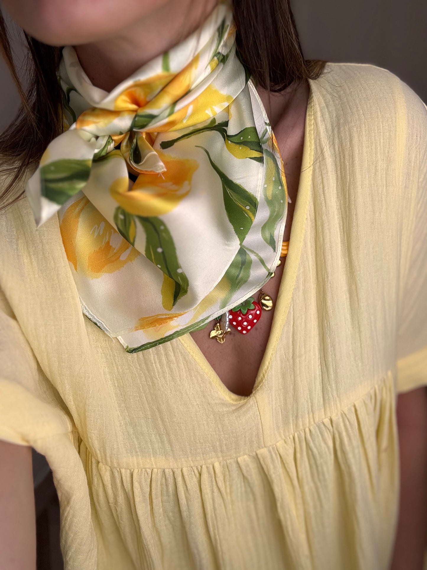 FOULARD CITRON 🍋