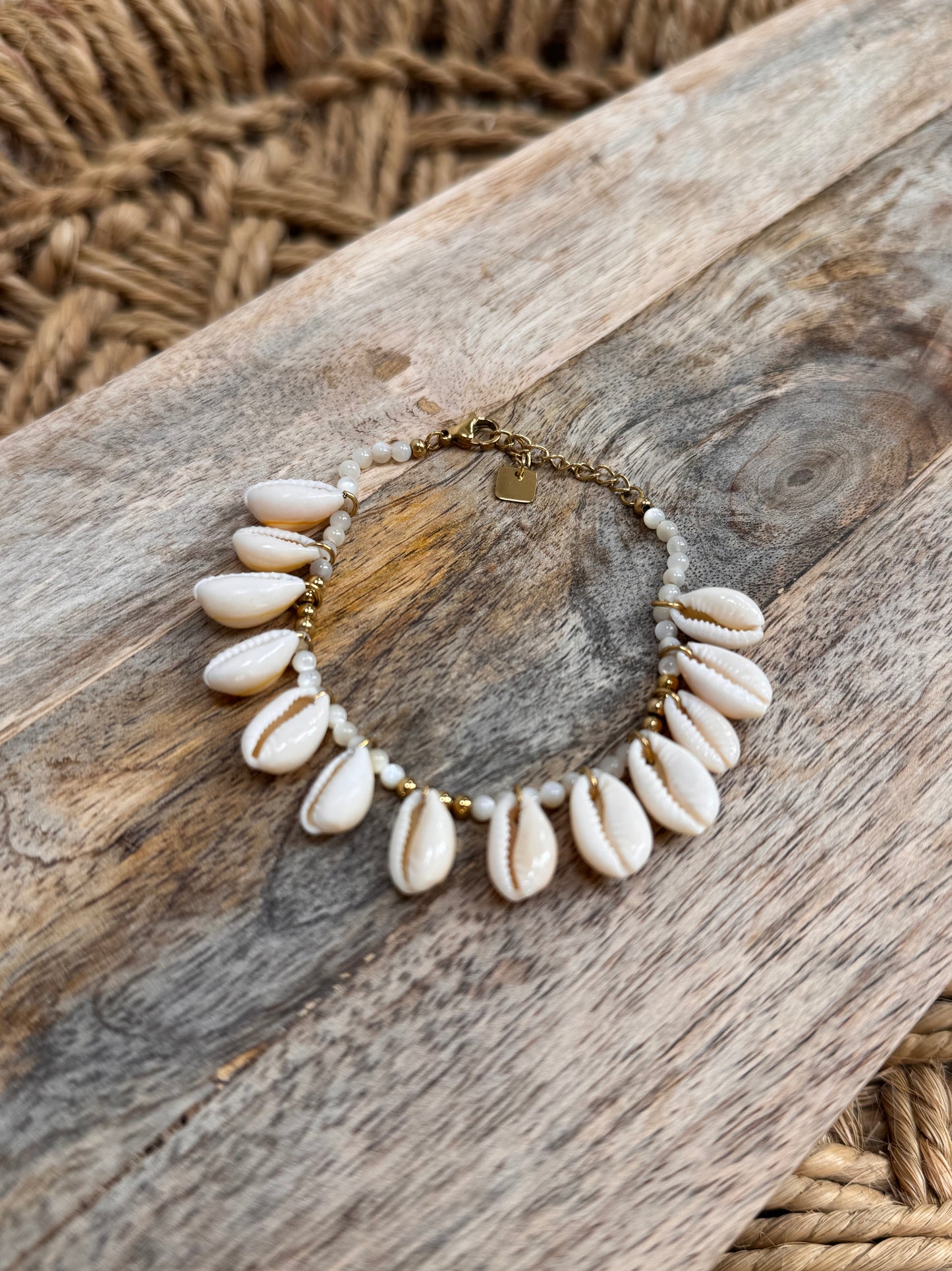 BRACELET COQUILLAGES 🐚