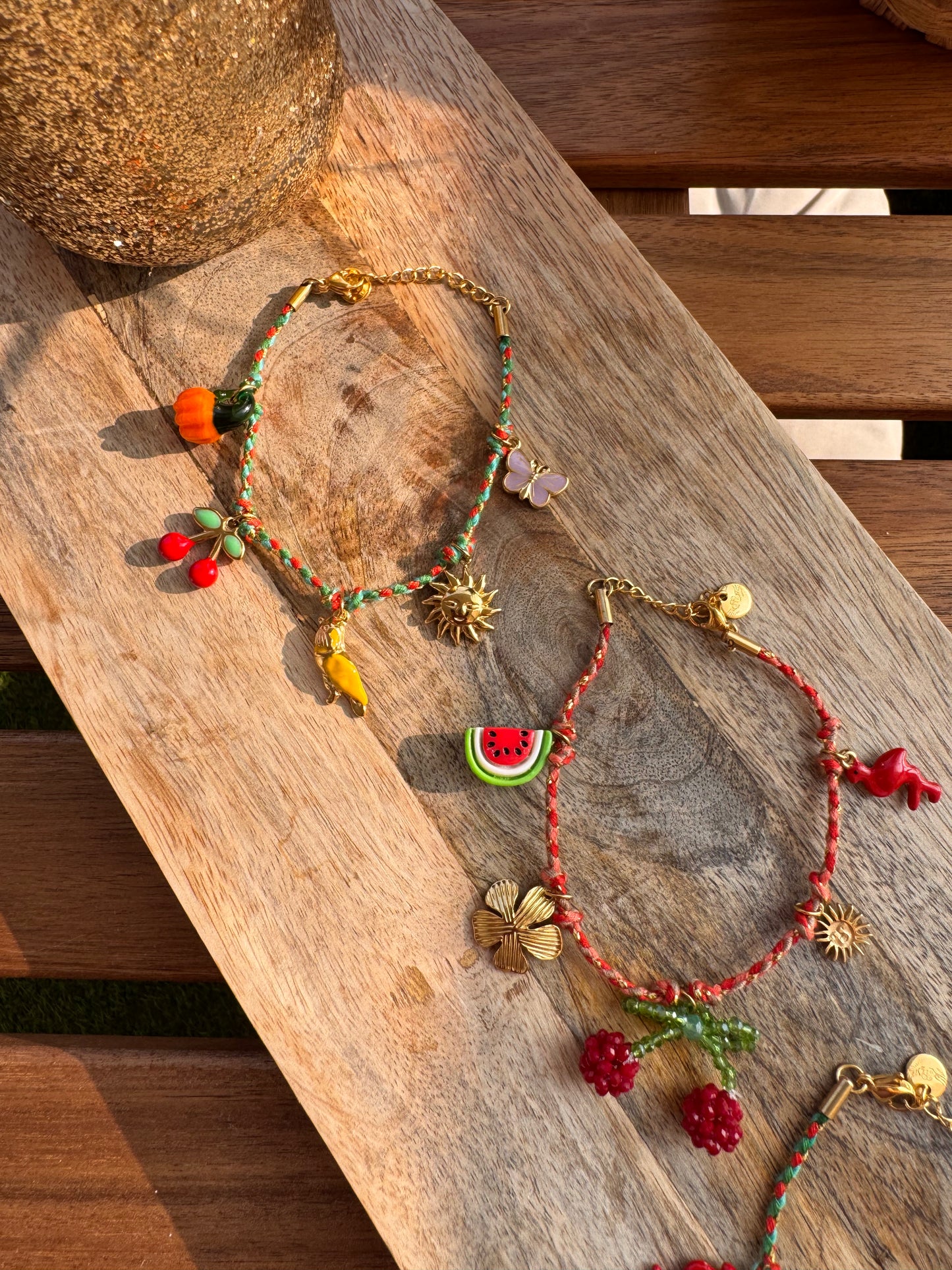 BRACELET CHARMS 🍉🍒
