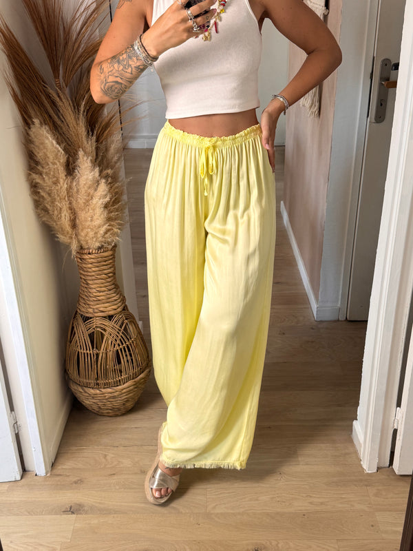 PANTALON LISA JAUNE