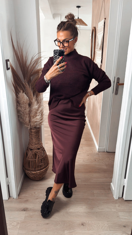JUPE BORDEAUX