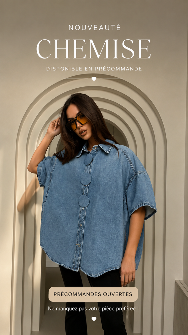 PRÉ-COMMANDE Chemise I Adèle