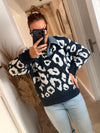 Pull Léonie bleu