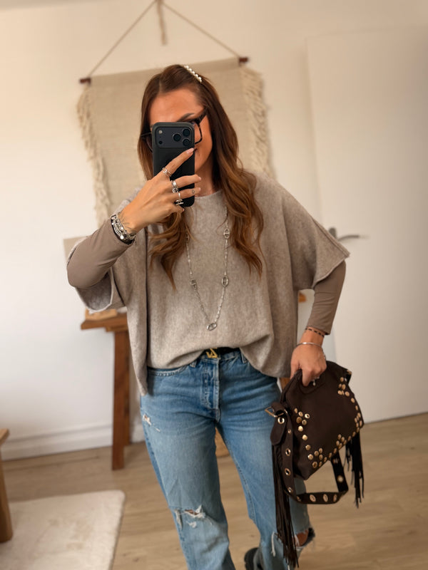 Pull April beige