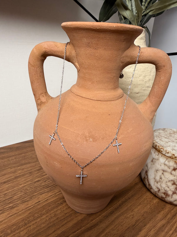 Collier croix