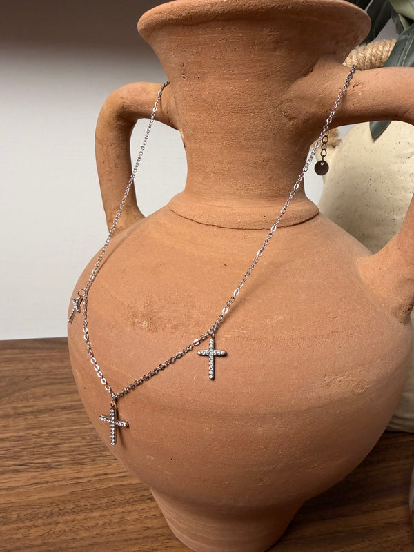 Collier croix