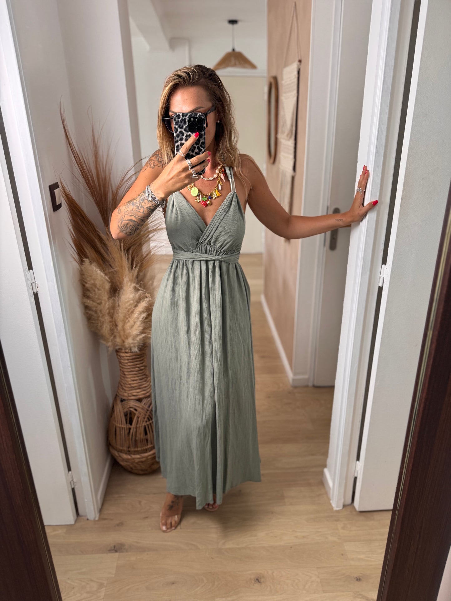 ROBE LONGUE KAKI LOANNE