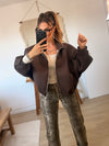 Veste Léna choco