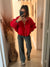 Veste Léna rouge (Réassort)