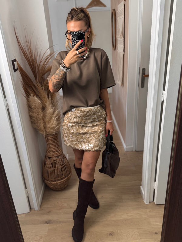 TSHIRT PARFAIT Taupe