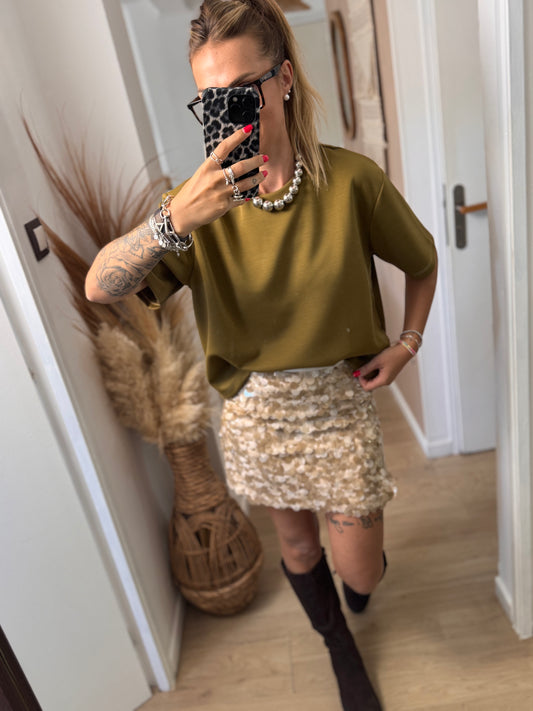 TSHIRT PARFAIT Vert olive