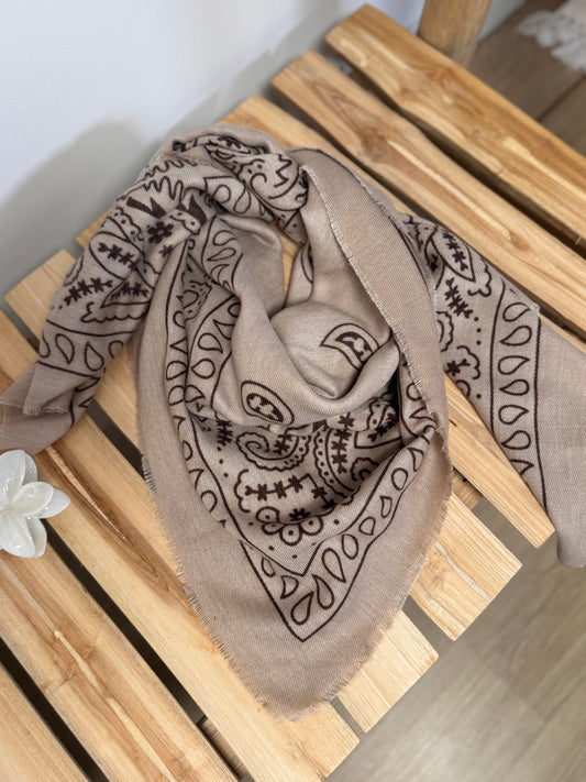 FOULARD BEIGE