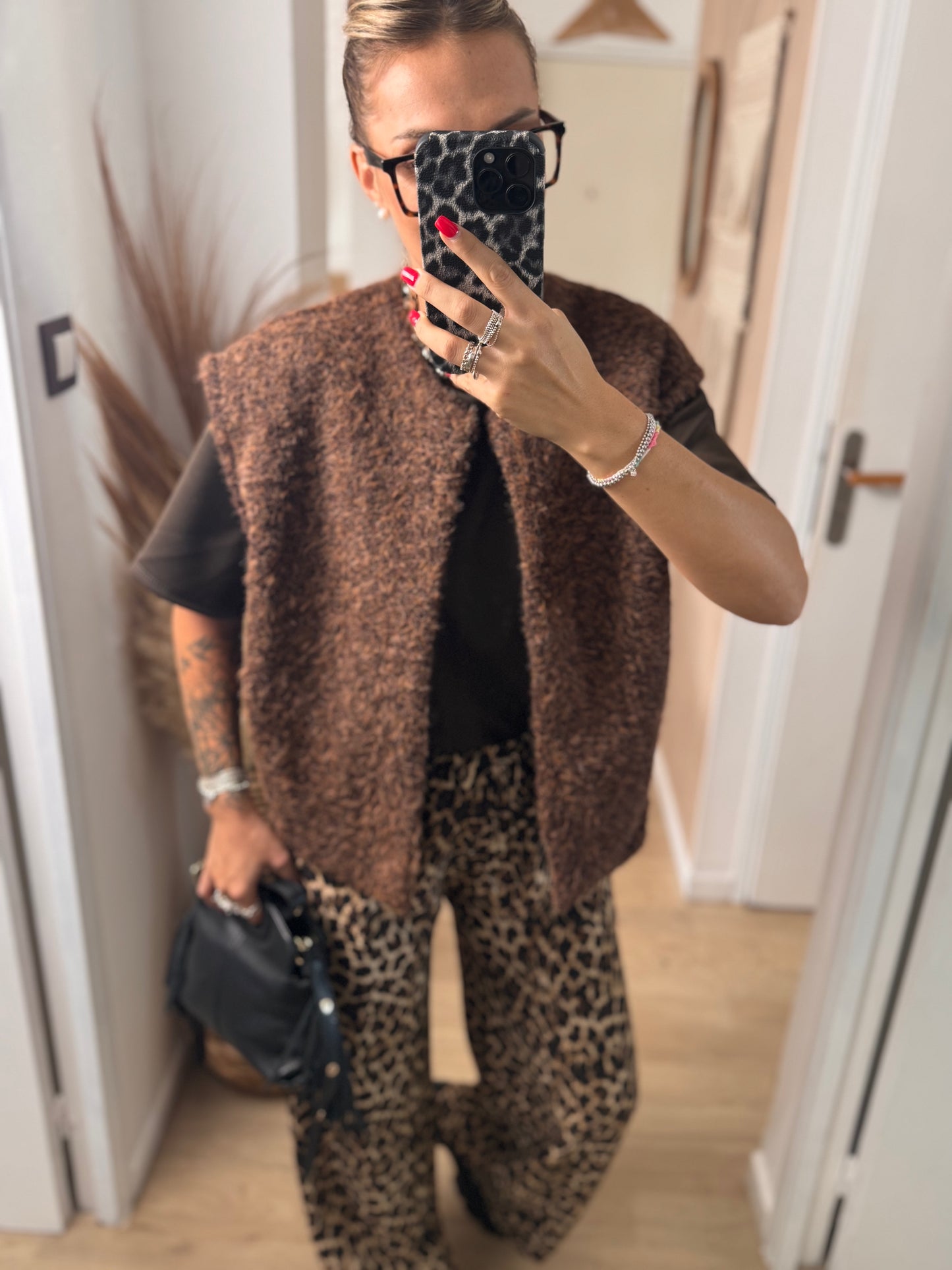 GILET MARIUS Chocolat