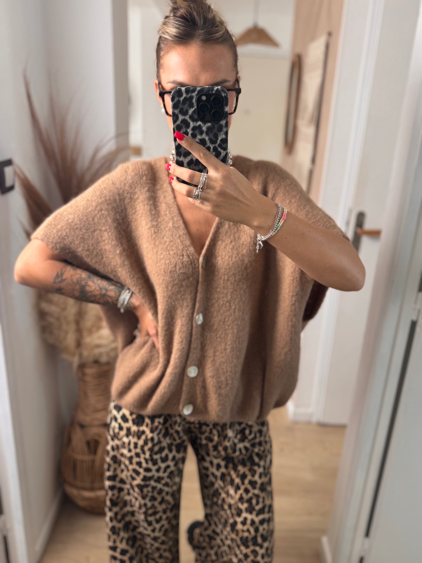 GILET GAUTHIER Camel