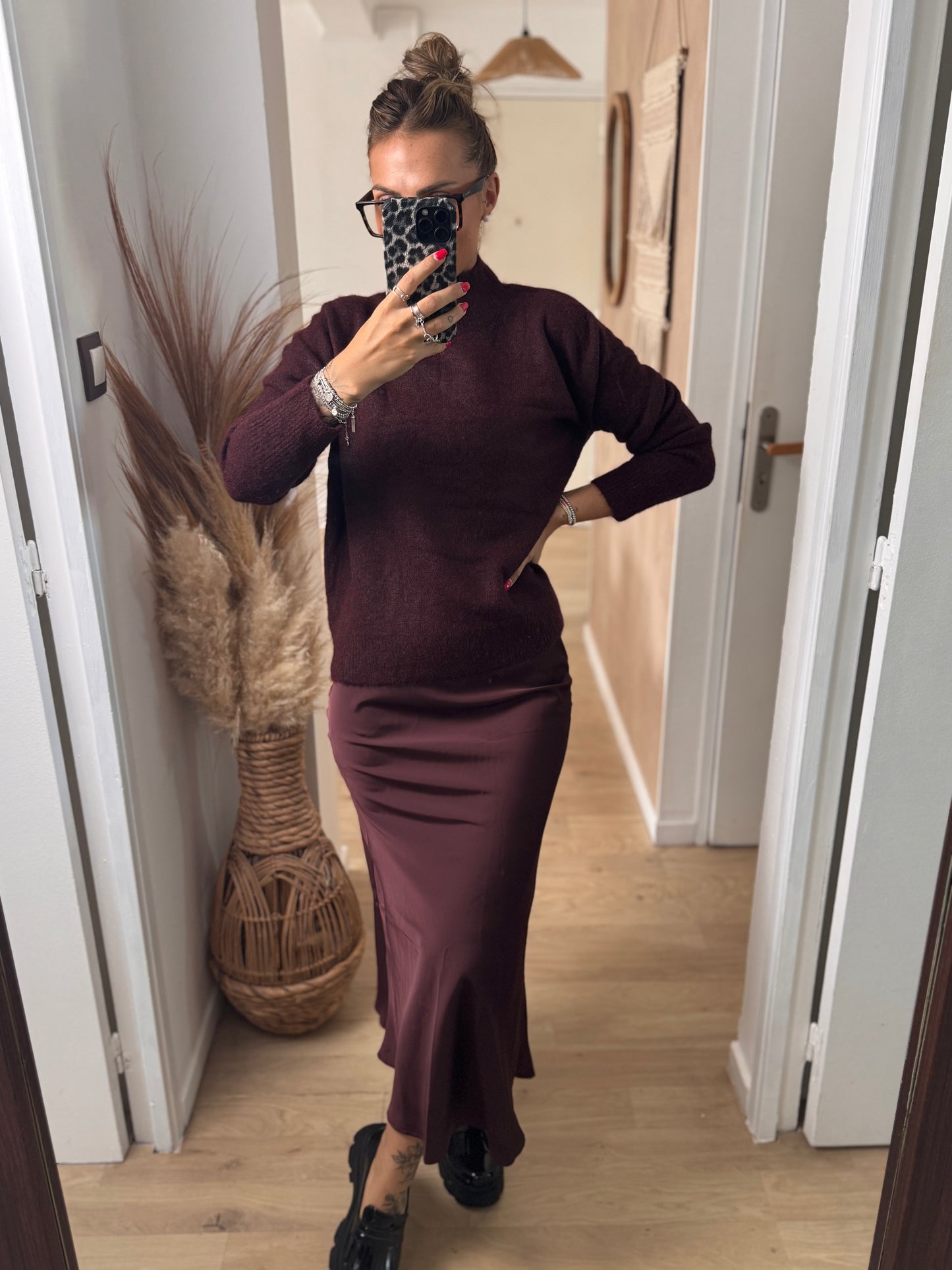 JUPE BORDEAUX