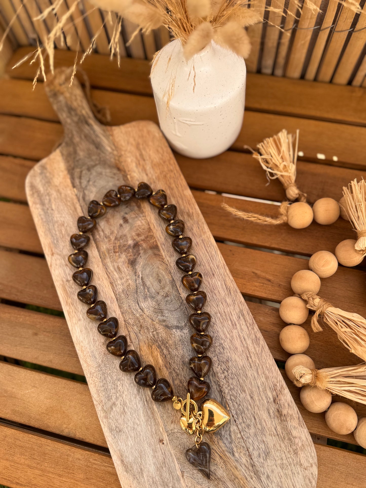 COLLIER THÉO CHOCO