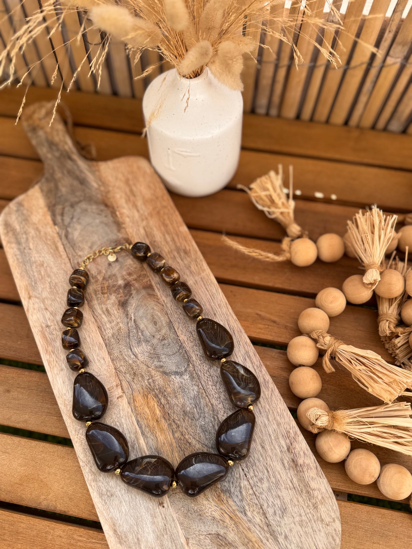 COLLIER NAÉ CHOCO