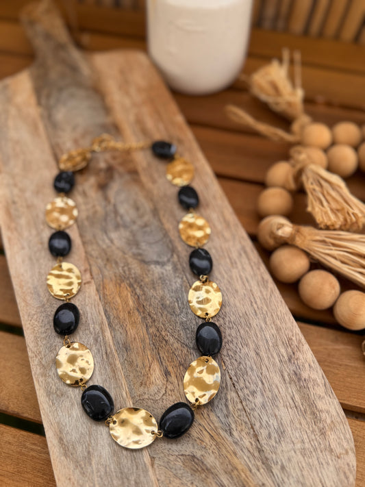 COLLIER MAEL NOIR