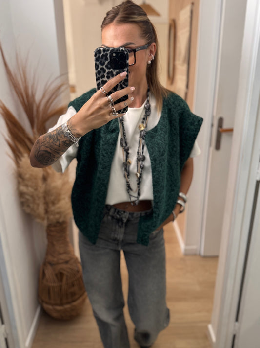 GILET MARIUS VERT