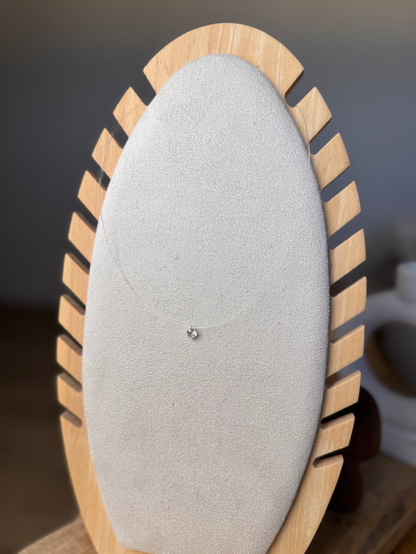 COLLIER STRASS SUR FIL